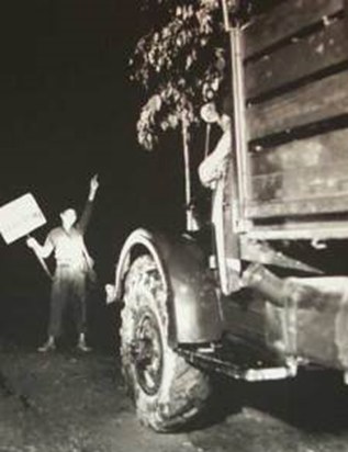 Checkpoint on the road into the campaign